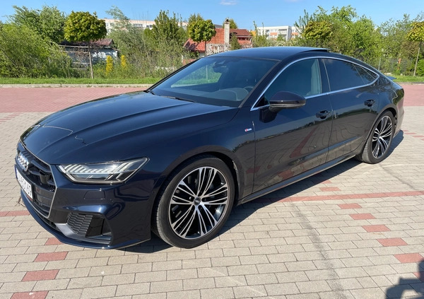 Audi A7 cena 209000 przebieg: 31000, rok produkcji 2019 z Wrocław małe 742